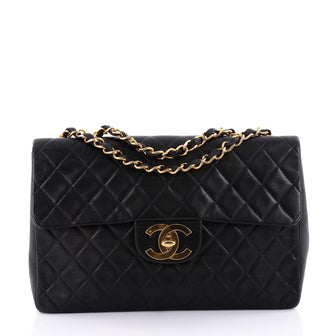 Chanel Vintage Classic Single Flap Bag Quilted Lambskin 2516203