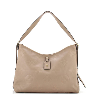 Louis Vuitton CarryAll Hobo Monogram Empreinte Giant MM