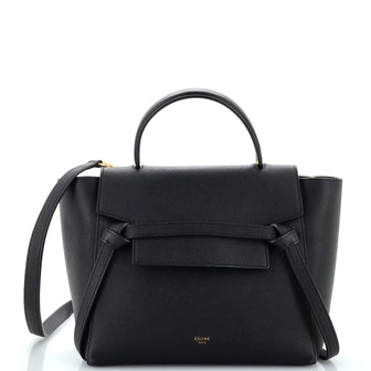 Celine Belt Bag Textured Leather Micro