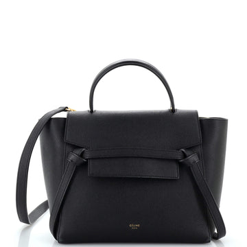 Celine Belt Bag Textured Leather Micro