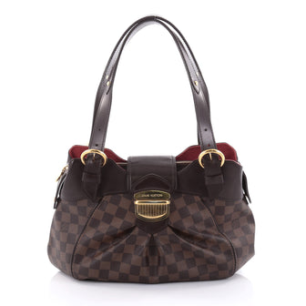 Louis Vuitton Sistina Handbag Damier PM Brown 2517403