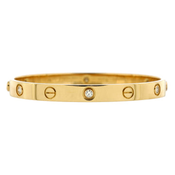 Cartier Love 6 Diamond Bracelet 18K Yellow Gold and Diamonds