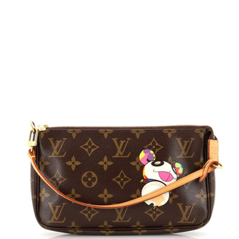 Louis Vuitton Pochette Accessoires Limited Edition Monogram Murakami Panda