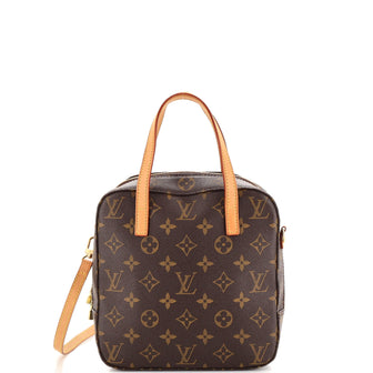 Louis Vuitton Spontini Handbag Monogram Canvas
