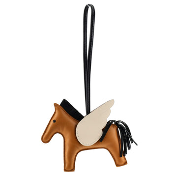 Hermes Pegase Rodeo Bag Charm Leather MM