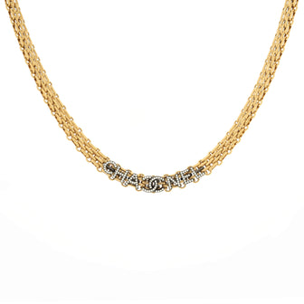 Chanel CC Logo Reissue Chain Belt Metal with Crystal