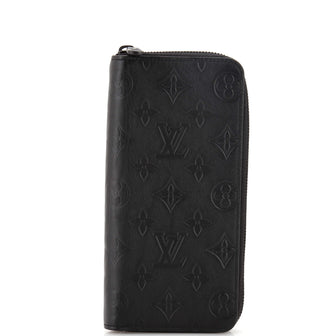 Louis Vuitton Zippy Wallet Monogram Shadow Leather Vertical