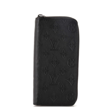 Louis Vuitton Zippy Wallet Monogram Shadow Leather Vertical