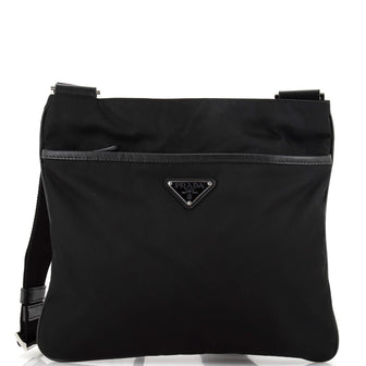 Prada Front Pocket Messenger Bag Tessuto Medium
