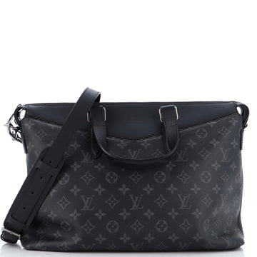 Louis Vuitton Explorer Briefcase Monogram Eclipse Canvas