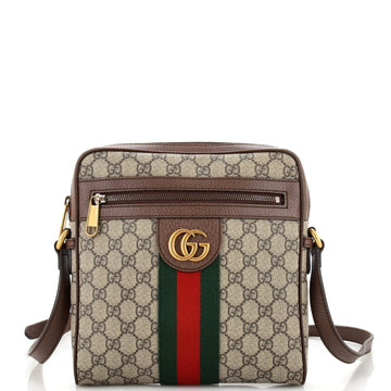 Gucci Ophidia Messenger Bag GG Coated Canvas Small