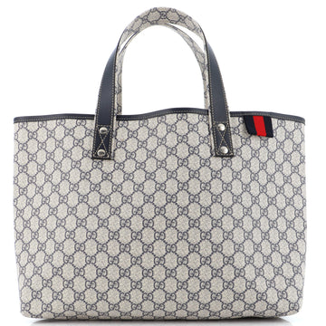 Gucci Web Loop Tote GG Coated Canvas Medium