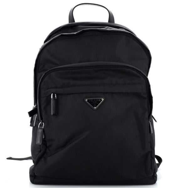 Prada Front Pocket Zip Backpack Re-Nylon Large 251787
