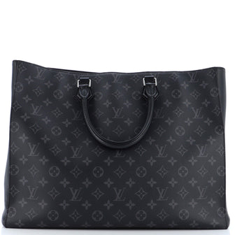 Louis Vuitton Grand Sac Bag Monogram Eclipse Canvas