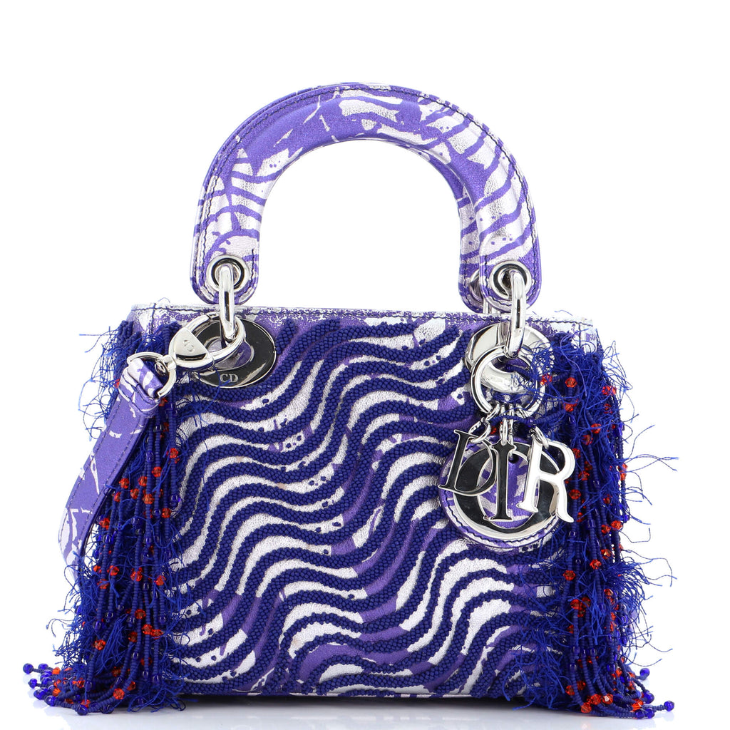 Christian Dior x Jamilla Okubo Lady Dior Bag Beaded Embroidered