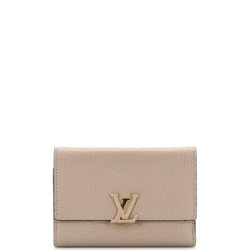 Louis Vuitton Capucines Wallet Leather Compact