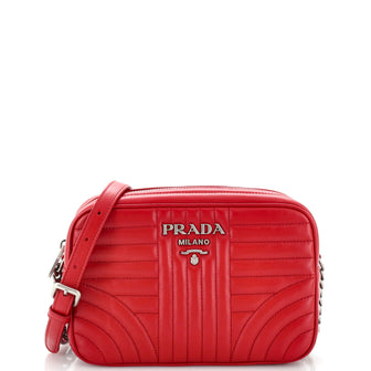 Prada Camera Bag Diagramme Quilted Leather Small