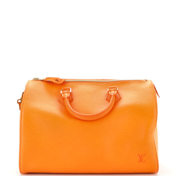 Louis Vuitton Speedy Handbag Epi Leather 30