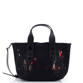 Christian Louboutin Frangibus Tote Printed Canvas Small