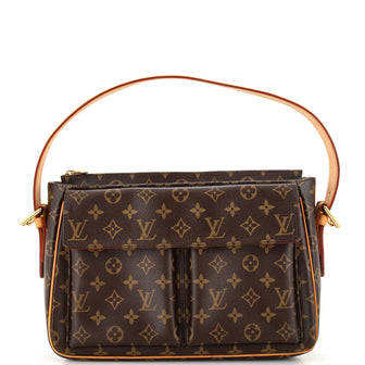 Louis Vuitton Viva Cite Handbag Monogram Canvas GM