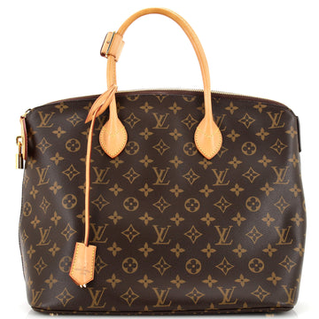 Louis Vuitton Lockit NM Handbag Monogram Canvas MM