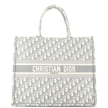 Christian Dior Book Tote Oblique Canvas Large