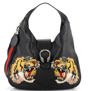 Gucci Dionysus Hobo Embroidered Leather Large