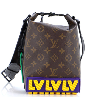 Louis Vuitton Cruiser Messenger Limited Edition LV Rubber Monogram Canvas and Monogram Eclipse