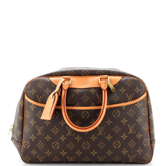 Louis Vuitton Deauville Handbag Monogram Canvas
