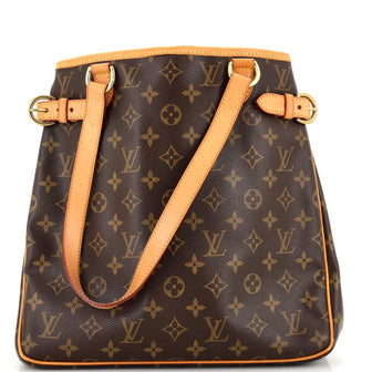Louis Vuitton Batignolles Handbag Monogram Canvas Vertical