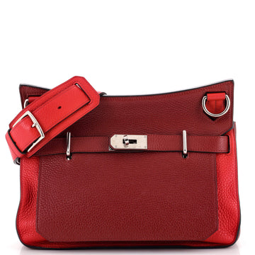 Hermes Bicolor Jypsiere Bag Clemence 31