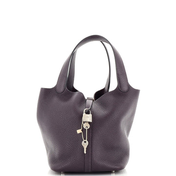 Hermes Picotin Lock Bag Clemence MM