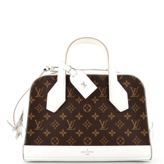 Louis Vuitton Dora Handbag Monogram Canvas and Calfskin PM