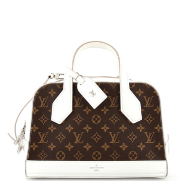 Louis Vuitton Dora Handbag Monogram Canvas and Calfskin PM