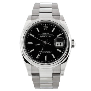 Rolex Oyster Perpetual Datejust Automatic Watch Stainless Steel 36