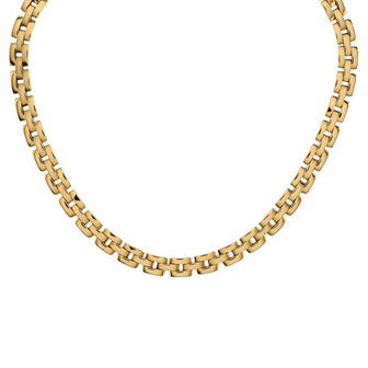Cartier Maillon Panthere 3 Row Necklace 18K Yellow Gold