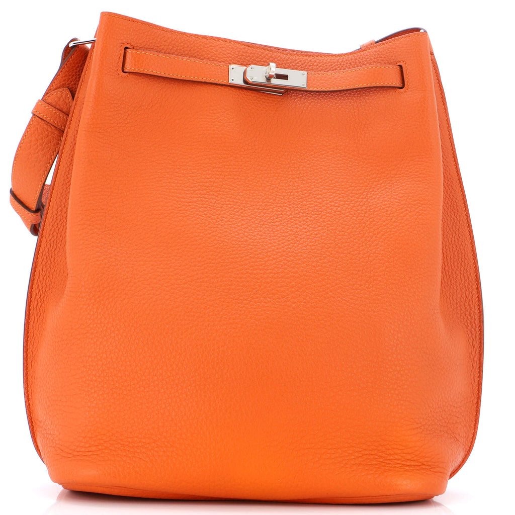 So Kelly Bag Togo 26 / orange