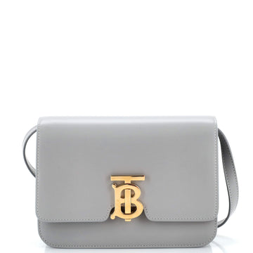 Burberry TB Flap Bag Leather Small