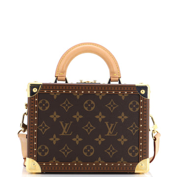 Louis Vuitton Petite Valise Handbag Monogram Canvas