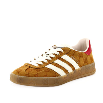 Gucci x Adidas Women's Gazelle Sneakers GG Canvas