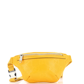 Gucci Belt Bag GG Embossed Perforated Leather Small