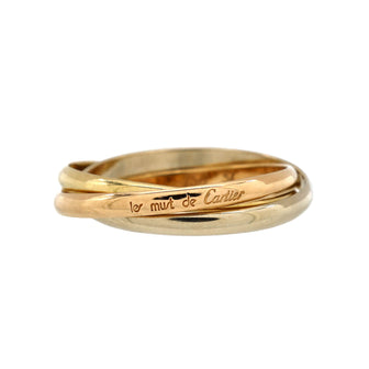 Cartier Trinity Ring 18K Tricolor Gold Small