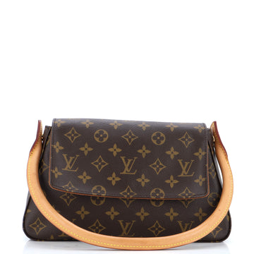 Louis Vuitton Looping Handbag Monogram Canvas Mini