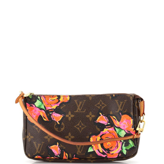 Louis Vuitton Pochette Accessoires Limited Edition Monogram Roses