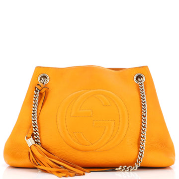 Gucci Soho Chain Strap Shoulder Bag Leather Medium