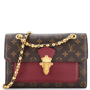 Louis Vuitton Victoire Handbag Monogram Canvas and Leather