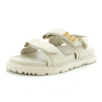 Christian Dior Women's DiorAct Sandals Leather