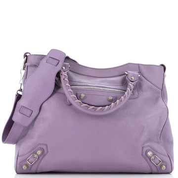 Balenciaga Velo Classic Studs Bag Leather Large