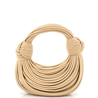 Bottega Veneta Double Knot Hobo Tubular Leather Mini