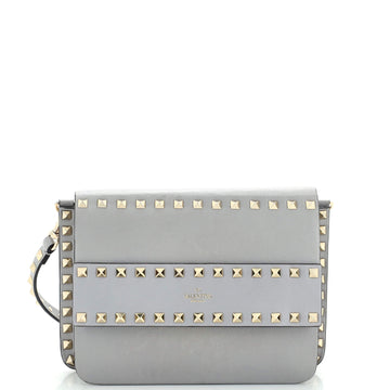 Valentino Garavani Rockstud Front Handle Flap Bag Leather Small